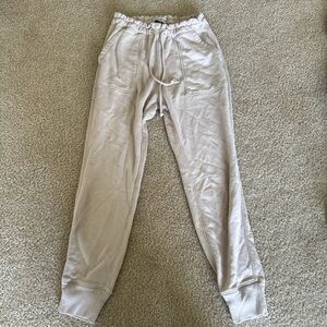 Beige Jogger Pants Abercrombie